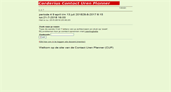 Desktop Screenshot of cupweb.corderius.nl
